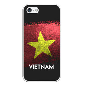 Чехол для iPhone 5/5S матовый с принтом VIETNAM(Вьетнам) в Кировске, Силикон | Область печати: задняя сторона чехла, без боковых панелей | urban | vietnam | город | мир | путешествие | символика | страны | флаг