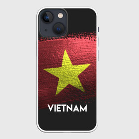 Чехол для iPhone 13 mini с принтом VIETNAM(Вьетнам) в Кировске,  |  | urban | vietnam | город | мир | путешествие | символика | страны | флаг