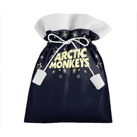 Подарочный 3D мешок с принтом Arctic Monkeys в Кировске, 100% полиэстер | Размер: 29*39 см | Тематика изображения на принте: 