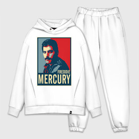 Мужской костюм хлопок OVERSIZE с принтом Freddie Mercury в Кировске,  |  | freddie mercury | queen | фредди меркьюри