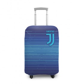 Чехол для чемодана 3D с принтом Juventus new uniform в Кировске, 86% полиэфир, 14% спандекс | двустороннее нанесение принта, прорези для ручек и колес | club | football | juventus | белый | италия | клуб | форма | черный | ювентус