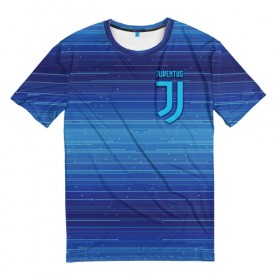 Мужская футболка 3D с принтом Juventus new uniform в Кировске, 100% полиэфир | прямой крой, круглый вырез горловины, длина до линии бедер | Тематика изображения на принте: club | football | juventus | белый | италия | клуб | форма | черный | ювентус