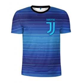 Мужская футболка 3D спортивная с принтом Juventus new uniform в Кировске, 100% полиэстер с улучшенными характеристиками | приталенный силуэт, круглая горловина, широкие плечи, сужается к линии бедра | Тематика изображения на принте: club | football | juventus | белый | италия | клуб | форма | черный | ювентус