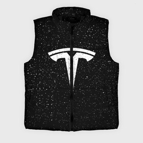 Мужской жилет утепленный 3D с принтом TESLA SPACE в Кировске,  |  | brand | car | elon mask | space | tesla | авто | бренд | илон | илон маск | космос | маск | машина | тесла | тесла в космосе | электрокар