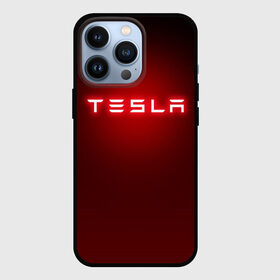 Чехол для iPhone 13 Pro с принтом TESLA в Кировске,  |  | brand | car | elon mask | tesla | авто | бренд | илон | илон маск | маск | машина | тесла | электрокар