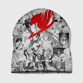Шапка 3D с принтом Fairy Tail в Кировске, 100% полиэстер | универсальный размер, печать по всей поверхности изделия | anime | fairy tail | аниме | сёнэн | хвост феи