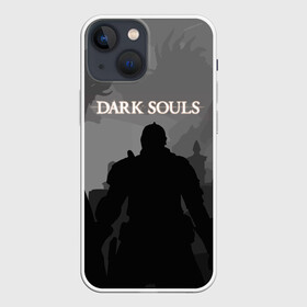 Чехол для iPhone 13 mini с принтом Dark Souls в Кировске,  |  | action | dark | dark souls | died | dragon | game | games | japan | knight | rpg | souls | sword | you | дарк | дракон | драконы | души | игра | игры | мертв | меч | рпг | рыцари | рыцарь | соулс | темные | умер | щит | экшн | япония