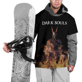 Накидка на куртку 3D с принтом Dark Souls в Кировске, 100% полиэстер |  | action | dark | dark souls | died | dragon | game | games | japan | knight | rpg | souls | sword | you | дарк | дракон | драконы | души | игра | игры | мертв | меч | рпг | рыцари | рыцарь | соулс | темные | умер | щит | экшн | япония