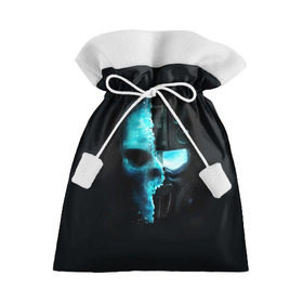 Подарочный 3D мешок с принтом Tom Clancy’s Ghost Recon в Кировске, 100% полиэстер | Размер: 29*39 см | wildlands | маска | призраки | череп | шлем | шутер