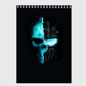 Скетчбук с принтом Tom Clancy’s Ghost Recon в Кировске, 100% бумага
 | 48 листов, плотность листов — 100 г/м2, плотность картонной обложки — 250 г/м2. Листы скреплены сверху удобной пружинной спиралью | wildlands | маска | призраки | череп | шлем | шутер