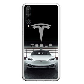 Чехол для Honor P30 с принтом TESLA в Кировске, Силикон | Область печати: задняя сторона чехла, без боковых панелей | car | elon | motors | musk | tesla | авто | автомобиль | илон | кар | лого | маск | моторс | тесла | тэсла