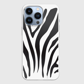 Чехол для iPhone 13 Pro с принтом Зебра принт в Кировске,  |  | Тематика изображения на принте: абстракция | африка | белый | зебра | парнокопытное | принт | сафари | чб | черный