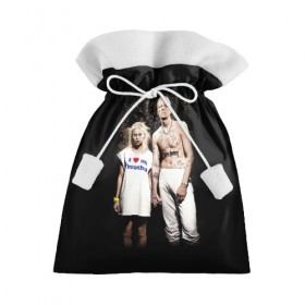 Подарочный 3D мешок с принтом Die Antwoord в Кировске, 100% полиэстер | Размер: 29*39 см | die antwoord | ninja | yo landi | йо ланди фиссер | музыка | рэп рейв