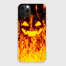 Чехол для iPhone 12 Pro Max с принтом FIRE PUMPKIN в Кировске, Силикон |  | fire | halloween | искры | огонь | праздник | тыква | хэллоуин