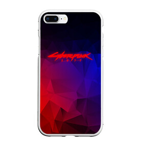 Чехол для iPhone 7Plus/8 Plus матовый с принтом CYBERPUNK 2077 в Кировске, Силикон | Область печати: задняя сторона чехла, без боковых панелей | 2019 | abstraction | cd project red | cyberpunk 2077 | future | hack | night city | samurai | sci fi | абстракция | андроиды | безумие | будущее | киберпанк 2077 | логотип | роботы | самураи | фантастика | цифры