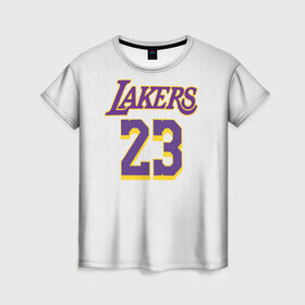 Женская футболка 3D с принтом James 18-19 third LA Lakers в Кировске, 100% полиэфир ( синтетическое хлопкоподобное полотно) | прямой крой, круглый вырез горловины, длина до линии бедер | angeles | james | lakers | lebron | los | nba | usa | анджелес | джеймс | леброн | лейкерс | лос | нба | сша