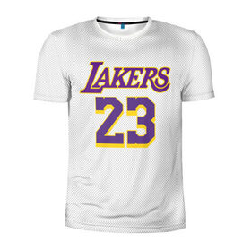 Мужская футболка 3D спортивная с принтом James 18-19 third LA Lakers в Кировске, 100% полиэстер с улучшенными характеристиками | приталенный силуэт, круглая горловина, широкие плечи, сужается к линии бедра | angeles | james | lakers | lebron | los | nba | usa | анджелес | джеймс | леброн | лейкерс | лос | нба | сша