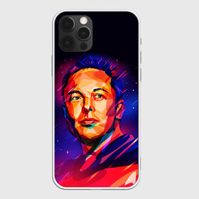 Чехол для iPhone 12 Pro Max с принтом Яркий Илон Маск в Кировске, Силикон |  | elon | falcon | mars | musk | reeve | spascex | tesla | инженер | космос | ракета