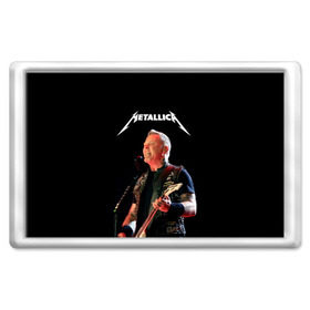 Магнит 45*70 с принтом Metallica в Кировске, Пластик | Размер: 78*52 мм; Размер печати: 70*45 | hard | heavy | hetfield | metal | metallica | music | rock | метал | металл | металлика | метла | музыка | рок | хард | хэви | хэтфилд