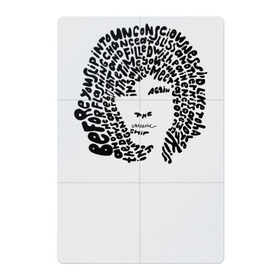 Магнитный плакат 2Х3 с принтом Jim Morrison в Кировске, Полимерный материал с магнитным слоем | 6 деталей размером 9*9 см | Тематика изображения на принте: jim morrison | the cristal ship | the doors | джим моррисон | доорз