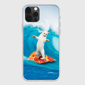 Чехол для iPhone 12 Pro Max с принтом Кот Серфер в Кировске, Силикон |  | cat | fast | fastfood | food | meme | party | pizza | sea | serf | wave | вечеринка | волна | еда | кошак | кошка | мем | море | пицца | серф | фастфуд