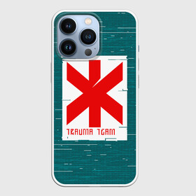 Чехол для iPhone 13 Pro с принтом TRAUMA TEAM | CYBERPUNK 2077 | КИБЕРПАНК 2077 в Кировске,  |  | 2019 | cd project red | cyberpunk 2077 | future | hack | night city | samurai | sci fi | андроиды | безумие | будущее | киберпанк 2077 | логотип | роботы | самураи | фантастика | цифры