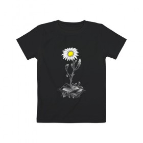 Детская футболка хлопок с принтом Победа природы в Кировске, 100% хлопок | круглый вырез горловины, полуприлегающий силуэт, длина до линии бедер | 