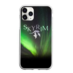 Чехол для iPhone 11 Pro Max матовый с принтом THE ELDER SCROLLS в Кировске, Силикон |  | dovahkiin | dragonborn | fus ro dah | rpg | skyrim | tes | the elder scrolls | докавин | рпг