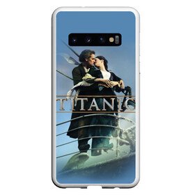 Чехол для Samsung Galaxy S10 с принтом Титаник постер в Кировске, Силикон | Область печати: задняя сторона чехла, без боковых панелей | Тематика изображения на принте: 