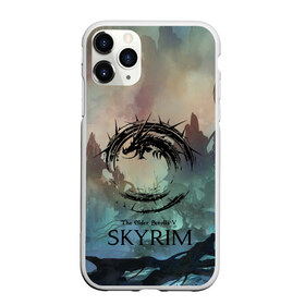 Чехол для iPhone 11 Pro матовый с принтом The Elder Scrolls SKYRIM в Кировске, Силикон |  | art game | art skyrim | forest | game | skyrim | the elder scrolls v skyrim | горы | довакин | древние свитки | игра | лес | небо | скайрим