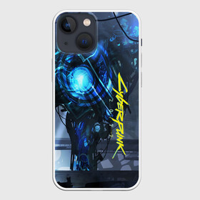 Чехол для iPhone 13 mini с принтом CYBERPUNK 2077 в Кировске,  |  | 2077 | cd projekt red | cyberpunk | cyberpunk 2077 | game | арт | будущее | видеоигра | игра | киберпанк 2077 | киборг | киборги