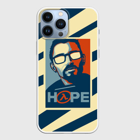 Чехол для iPhone 13 Pro Max с принтом HOPE Half Life в Кировске,  |  | counter | fps | freeman | game | games | gordon | half | half life | life | portal | shooter | strike | valve | вэльв | гордон | игра | игры | контр | контра | лайф | портал | страйк | фпс | фримен | халва | халф | халф лайф | шутер