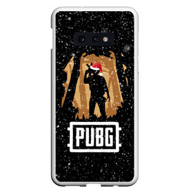 Чехол для Samsung S10E с принтом Новогодний PUBG в Кировске, Силикон | Область печати: задняя сторона чехла, без боковых панелей | 2019 | 2020 | 2021 | chicken | dinner | game | games | new | pubg | winner | year | год | игра | игрок | игры | новогодний | новый | пабг | подарки | подарок | праздник | рождество | сковорода | сковородка | шапка | шапочка