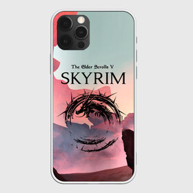 Чехол для iPhone 12 Pro Max с принтом The Elder Scrolls в Кировске, Силикон |  | art game | art skyrim | forest | game | skyrim | the elder scrolls v skyrim | горы | довакин | древние свитки | игра | лес | небо | скайрим