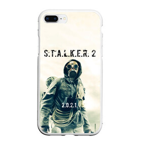 Чехол для iPhone 7Plus/8 Plus матовый с принтом STALKER 2 в Кировске, Силикон | Область печати: задняя сторона чехла, без боковых панелей | Тематика изображения на принте: 2021 | 2033 | fallout | game | games | metro | monsters | nuclear | radiation | stalker | two | zone | аномалии | аномалия | два | зона | игра | игры | метро | монстры | радиация | россия | сталкер | украина | фоллаут | чернобыль