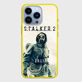 Чехол для iPhone 13 Pro с принтом STALKER 2 в Кировске,  |  | 2021 | 2033 | fallout | game | games | metro | monsters | nuclear | radiation | stalker | two | zone | аномалии | аномалия | два | зона | игра | игры | метро | монстры | радиация | россия | сталкер | украина | фоллаут | чернобыль