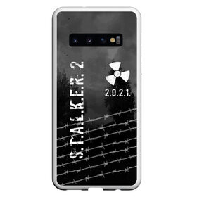 Чехол для Samsung Galaxy S10 с принтом Stalker 2 в Кировске, Силикон | Область печати: задняя сторона чехла, без боковых панелей | Тематика изображения на принте: 2021 | 2033 | fallout | game | games | metro | monsters | nuclear | radiation | stalker | two | zone | аномалии | аномалия | два | зона | игра | игры | метро | монстры | радиация | россия | сталкер | украина | фоллаут | чернобыль