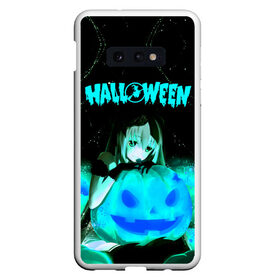 Чехол для Samsung S10E с принтом Halloween в Кировске, Силикон | Область печати: задняя сторона чехла, без боковых панелей | аниме | ведьма | девушка | зомби | ирландия | кладбище | колдун | кости | кошки | летучие | луна | мертвец | мёртвые | монстры | мыши | ночь | оборотни | пауки | паутина | подарок | праздник | свет | свечи