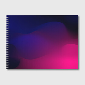 Альбом для рисования с принтом Abstract simple colors в Кировске, 100% бумага
 | матовая бумага, плотность 200 мг. | Тематика изображения на принте: abstract | blue | gradient | iphone | red | theme | абстракция | айфон | градиент | заставка | тема