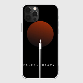 Чехол для iPhone 12 Pro Max с принтом Falcon Heavy в Кировске, Силикон |  | falcon heavy | ilon mask | spacex | tesla | tesla roadster | илон маск | спейс икс | спейс экс | тесла | тесла родстер