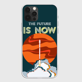 Чехол для iPhone 12 Pro Max с принтом THE FUTURE IS NOW в Кировске, Силикон |  | falcon heavy | ilon mask | spacex | tesla | tesla roadster | the future | илон маск | спейс икс | спейс экс | тесла | тесла родстер