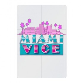 Магнитный плакат 2Х3 с принтом Miami Vice Original в Кировске, Полимерный материал с магнитным слоем | 6 деталей размером 9*9 см | 