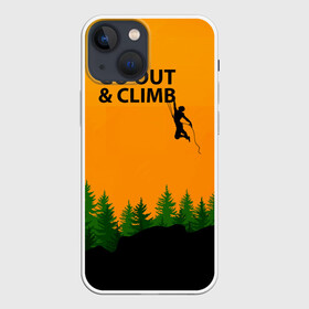 Чехол для iPhone 13 mini с принтом Альпинизм в Кировске,  |  | adrenaline | adventure | extreme | hiking | mountaineering | mountains | rockclimbing | rocks | адреналин | альпинизм | горы | скалолазание | скалы | туризм | экстрим