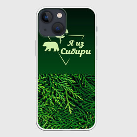 Чехол для iPhone 13 mini с принтом Сибирь в Кировске,  |  | adventure | forest | hiking | nature | russia | siberia | taiga | traveling | trekking | лес | отдых | охота | природа | путешествия | россия | русь | сибирь | славяне | тайга | туризм