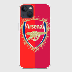 Чехол для iPhone 13 с принтом FC Arsenal в Кировске,  |  | arsenal | arsenal football club | gunners | английский | англия | арсенал | высший | дивизион | канониры | клуб | лига чем | лидер | лондон | лучший | премьер лига | профессиональный | рекордсмен | самый | стадион