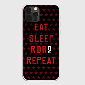 Чехол для iPhone 12 Pro Max с принтом Eat Sleep RDR2 Repeat в Кировске, Силикон |  | dead | die | eat | flag | game | games | gta | rdr | rdr2 | red | redemption | repeat | rockstar | sleep | sun | western | вестерн | выкуп | гта | дикий | запад | игра | игры | красный | мертвый | рдр | рдр2 | рокстар | солнце