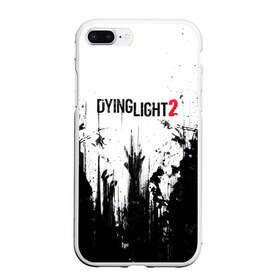 Чехол для iPhone 7Plus/8 Plus матовый с принтом Dying Light 2 в Кировске, Силикон | Область печати: задняя сторона чехла, без боковых панелей | action | axe | dying | horror | light | open | rpg | survival | techland | world | zombie | zombies | выживание | даин | дайинг | зомби | игра | игры | лайт | мир | открытый | про | топор | топорик | ужасы | хоррор | экшн