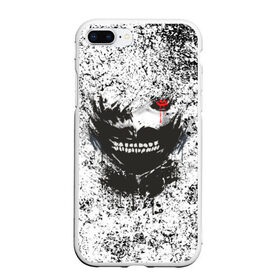 Чехол для iPhone 7Plus/8 Plus матовый с принтом Kaneki Ken (Tokyo Ghoul) #2 в Кировске, Силикон | Область печати: задняя сторона чехла, без боковых панелей | anime | kaneki ken | tokyo ghoul | аниме | канеки кен | токийский гуль