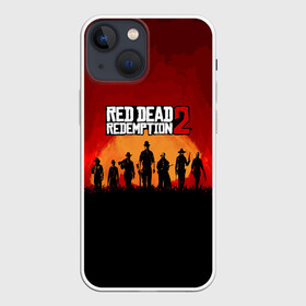 Чехол для iPhone 13 mini с принтом RDR 2 в Кировске,  |  | game | red dead | red dead redemption 2 | redemption 2 | rockstar games | бандиты | дикий запад | игры | ковбои | оружие
