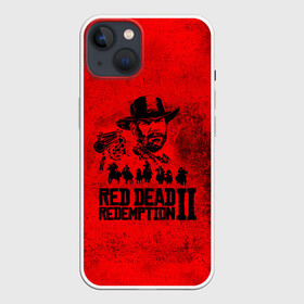 Чехол для iPhone 13 с принтом Redemption is Dead в Кировске,  |  | Тематика изображения на принте: dead | gamer | john | marston | rdr | red | redemption | rockstar | shooter | western | вестерн | джон | марстон | шутер